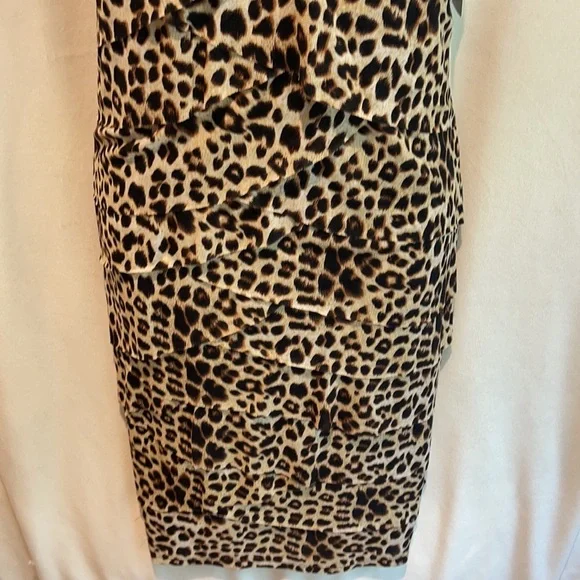Madison Cheetah Print Dress - Picture 4 of 11